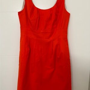 J. Crew Vibrant Red Mini Dress